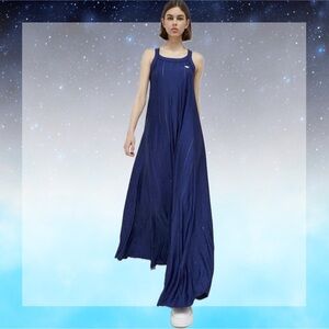 adidas Originals Blue Version Long Slip Dress size S NWT!